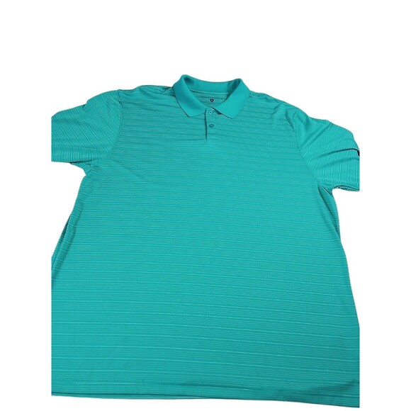 Men's Saddlebred Turquoise/Teal Polo Shirt XLT / Extra Large Tall - Picture 1 of 11